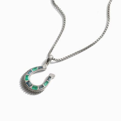 Awe Inspired Necklaces Lucky Horseshoe Necklace