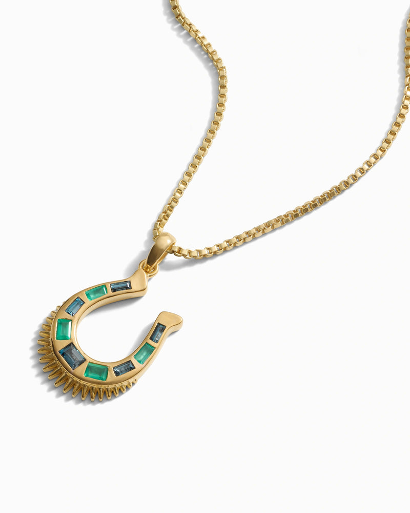 Awe Inspired Necklaces Lucky Horseshoe Necklace