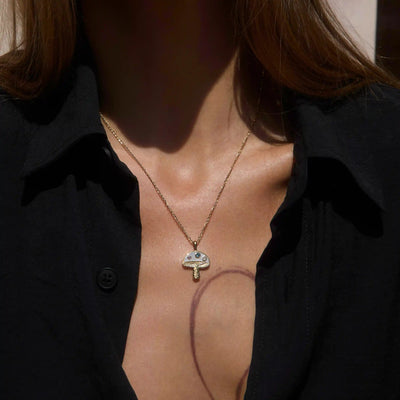 Awe Inspired Necklaces Magic Mushroom Necklace