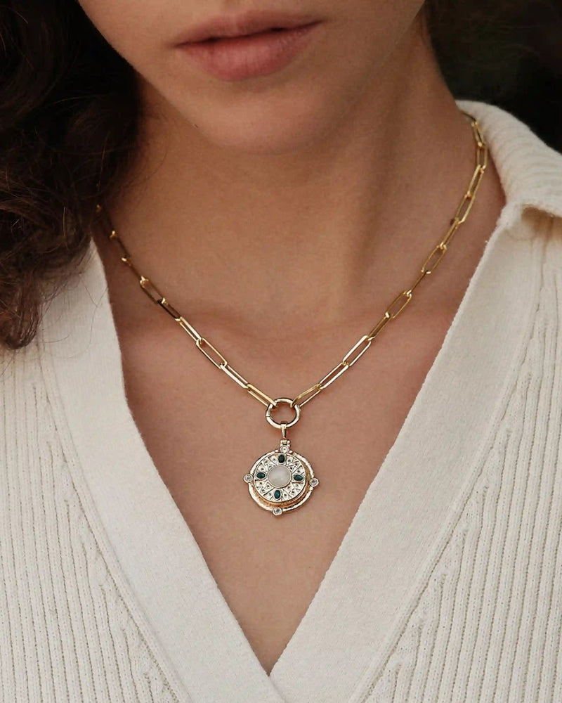 Awe Inspired Necklaces Manifestation Locket Single Charm Necklace