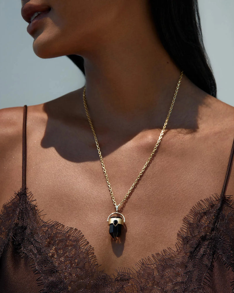 Awe Inspired Necklaces Meditation Crystal Necklace