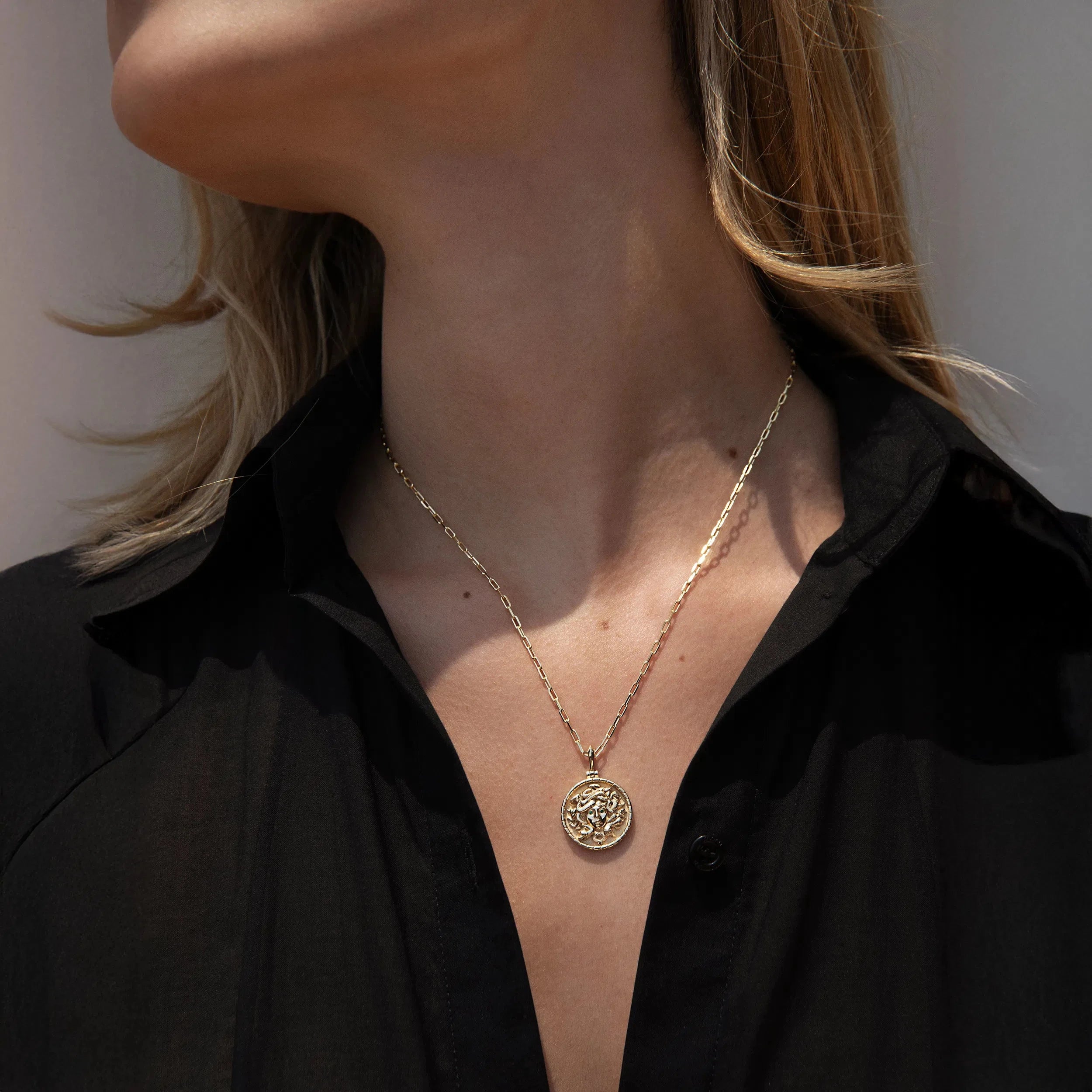 Awe Inspired Necklaces Medusa Necklace