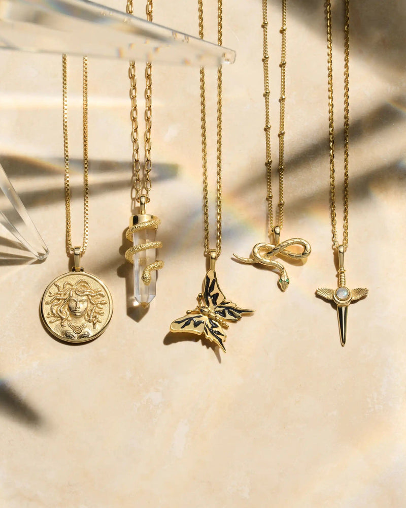 Awe Inspired Necklaces Medusa Necklace