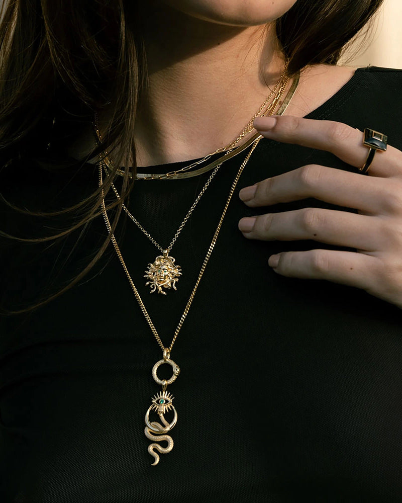Awe Inspired Necklaces Medusa’s Gaze Necklace Set