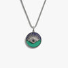 Awe Inspired Necklaces Men's Third Eye Coin Necklace