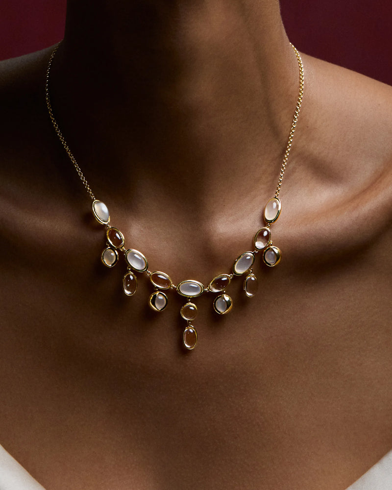 Awe Inspired Necklaces Midnight Reflection Collar Necklace