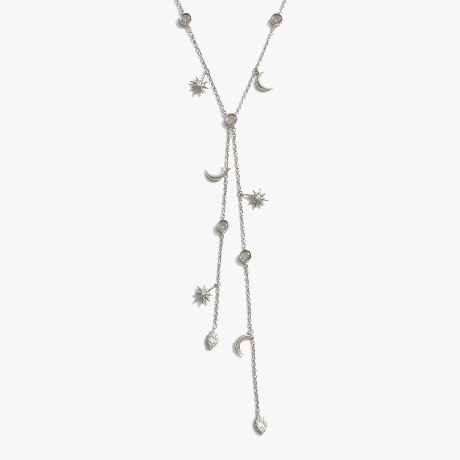 Awe Inspired Necklaces Midnight Reflection Lariat