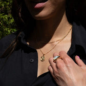 Awe Inspired Necklaces Mini Athena + Delicate Paperclip Necklace Set