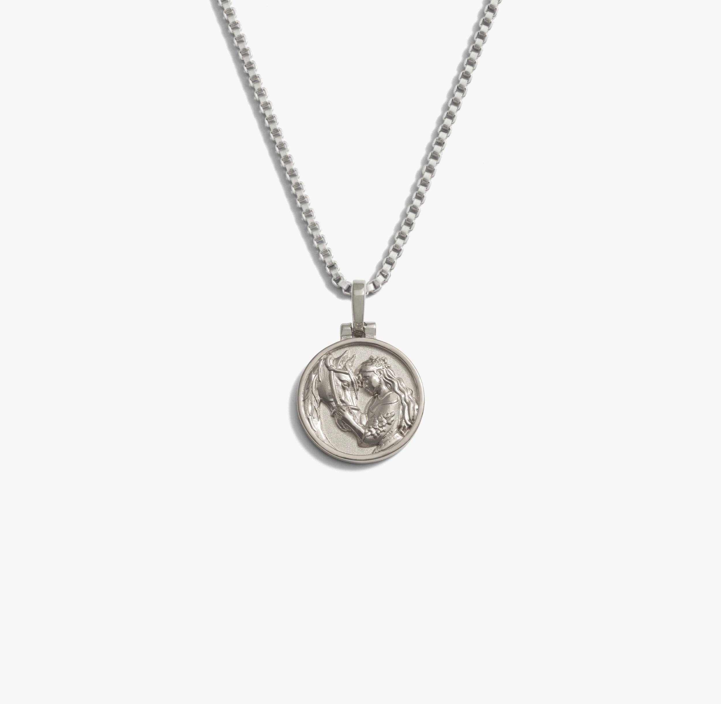 Awe Inspired Necklaces Mini Goddess Coin Necklace