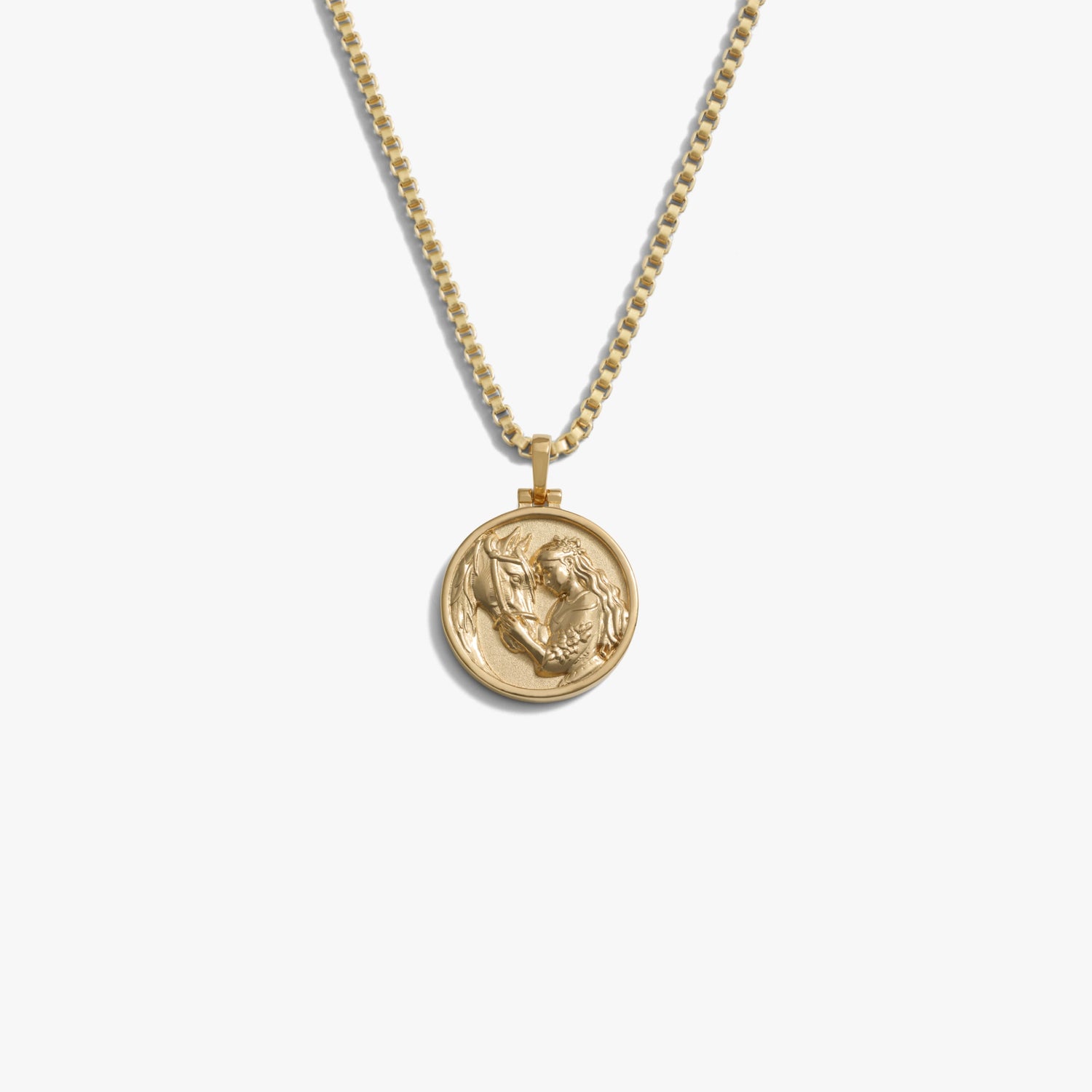 Awe Inspired Necklaces Mini Goddess Coin Necklace