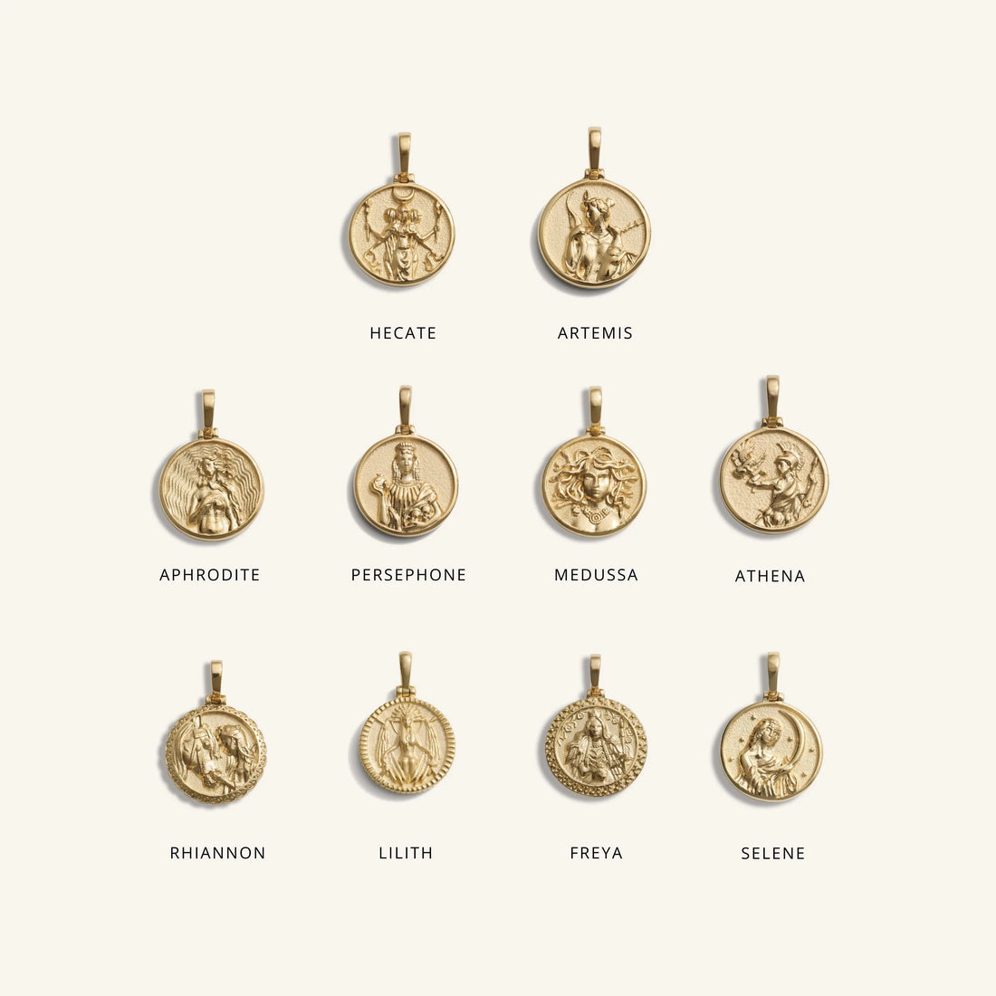 Awe Inspired Necklaces Mini Goddess Necklace