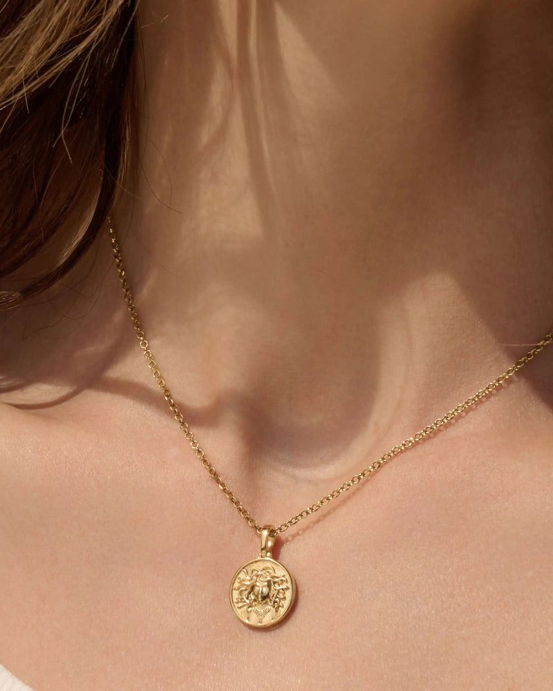 Awe Inspired Necklaces Mini Medusa Necklace