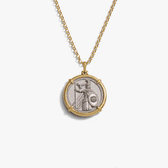 Awe Inspired Necklaces Mixed Metals (Gold & Silver) / 16"-18" Rolo Special Edition Athena Necklace