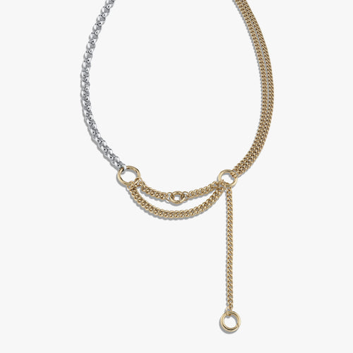 Awe Inspired  Necklaces Asymmetrical Charm Collector Necklace