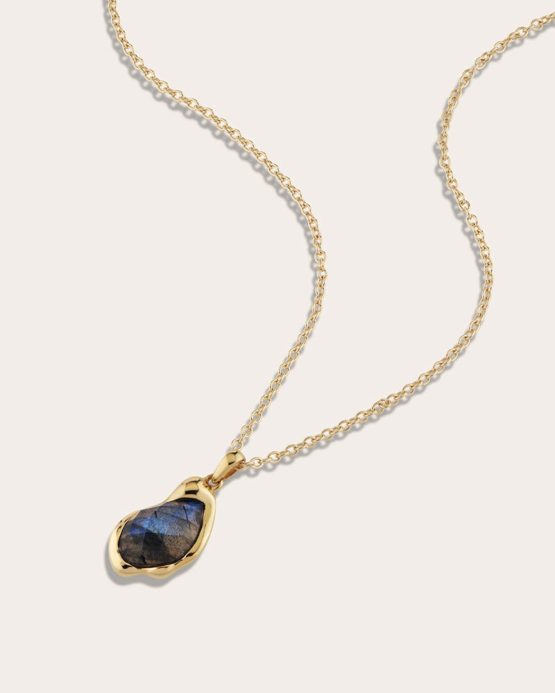 Awe Inspired Necklaces Molten Gemstone Necklace