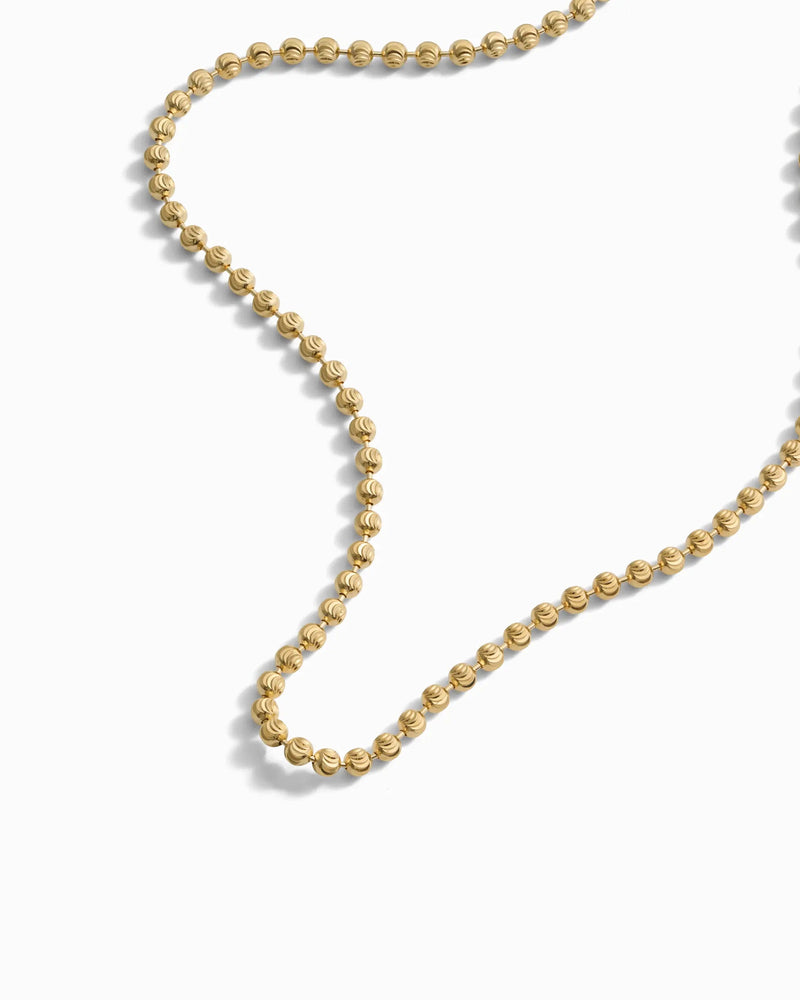 Awe Inspired Necklaces Moon Cut Chain