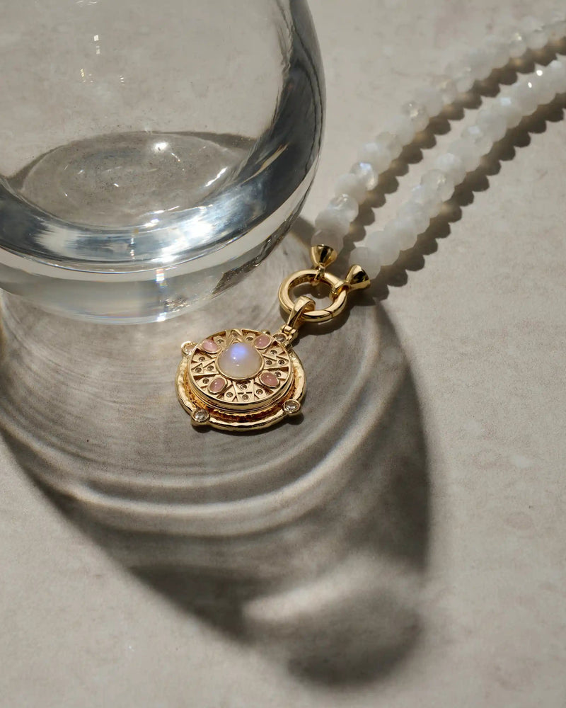 Awe Inspired Necklaces Moonstone Beaded Collector Necklace