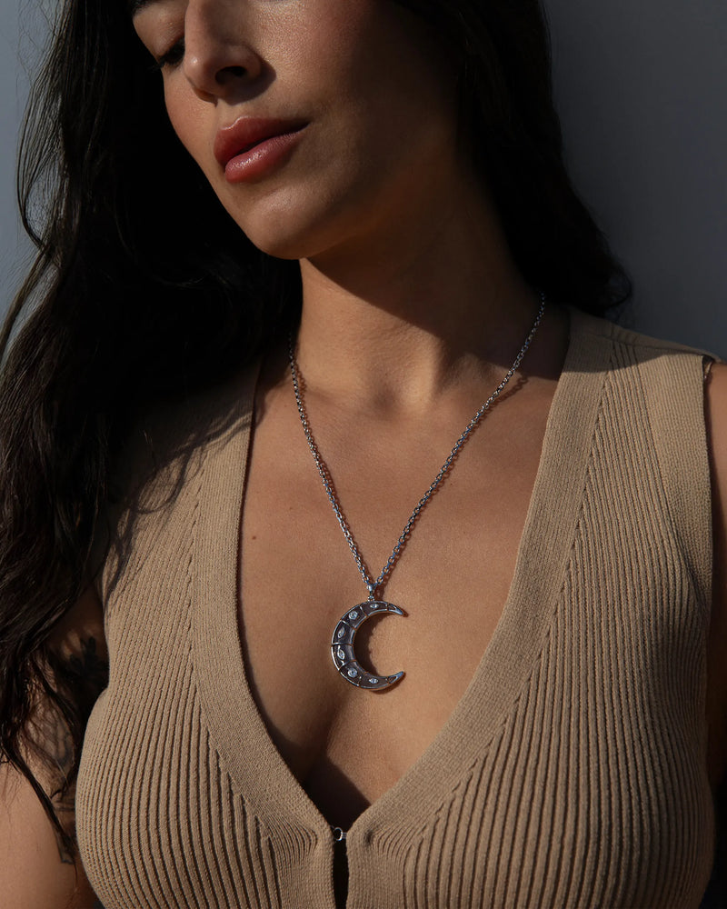 Awe Inspired Necklaces Mystic Moon  Necklace
