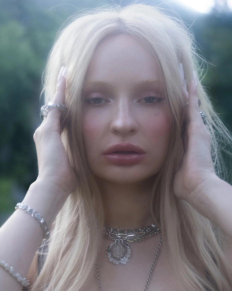 Awe Inspired Necklaces Mystic Portal Locket Halo Charm Collar