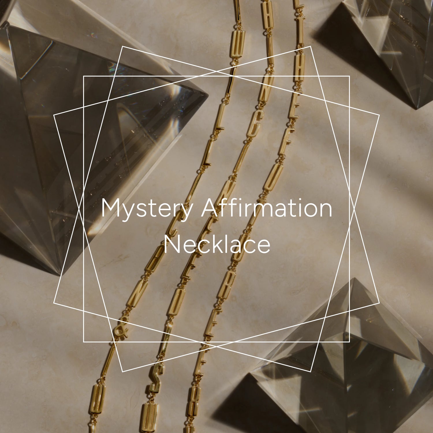 Awe Inspired Necklaces Necklace Mystery Affirmation Necklace