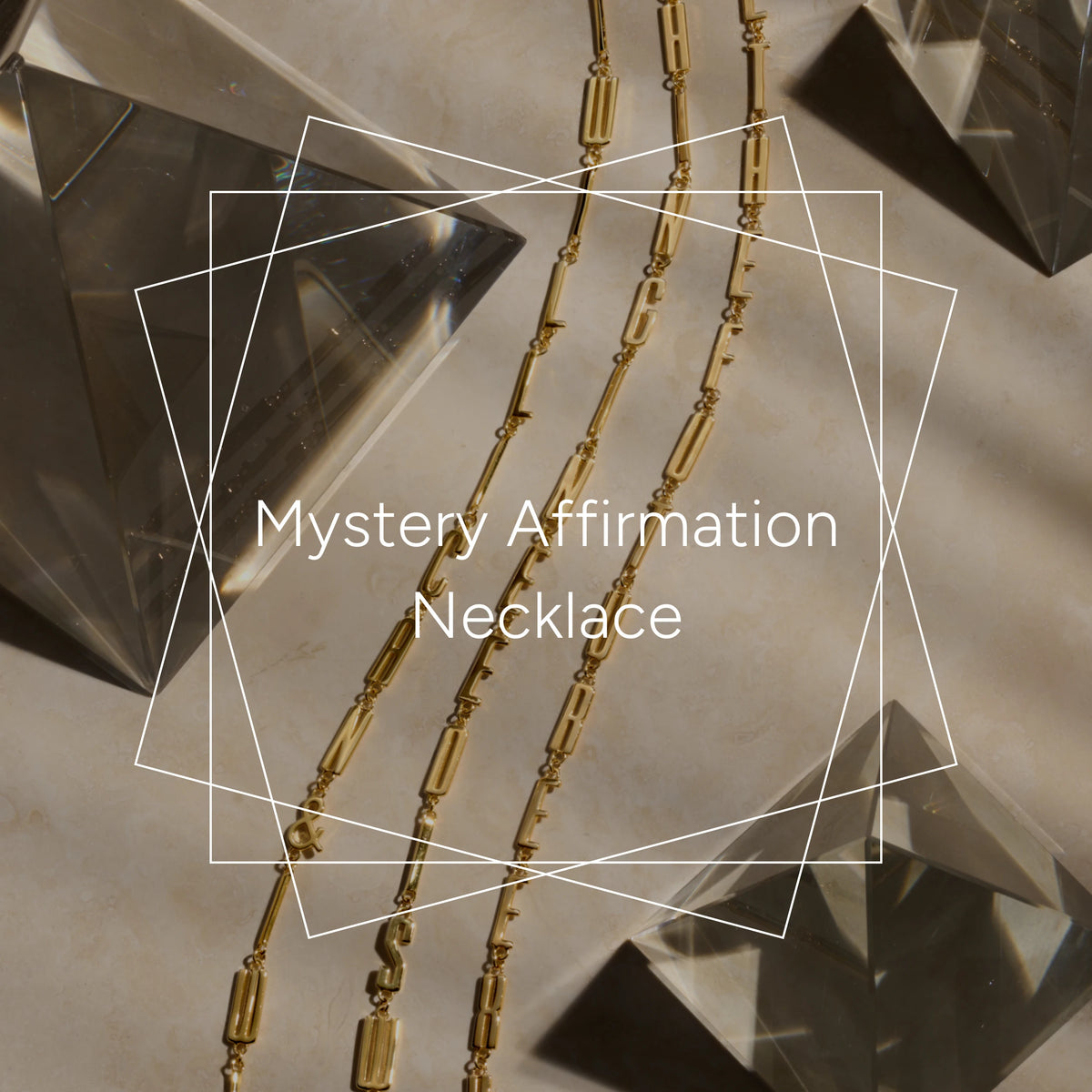 Awe Inspired Necklaces Necklace Mystery Affirmation Necklace