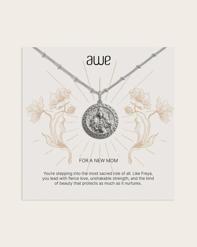 Awe Inspired Necklaces New Mom Card Gift Set