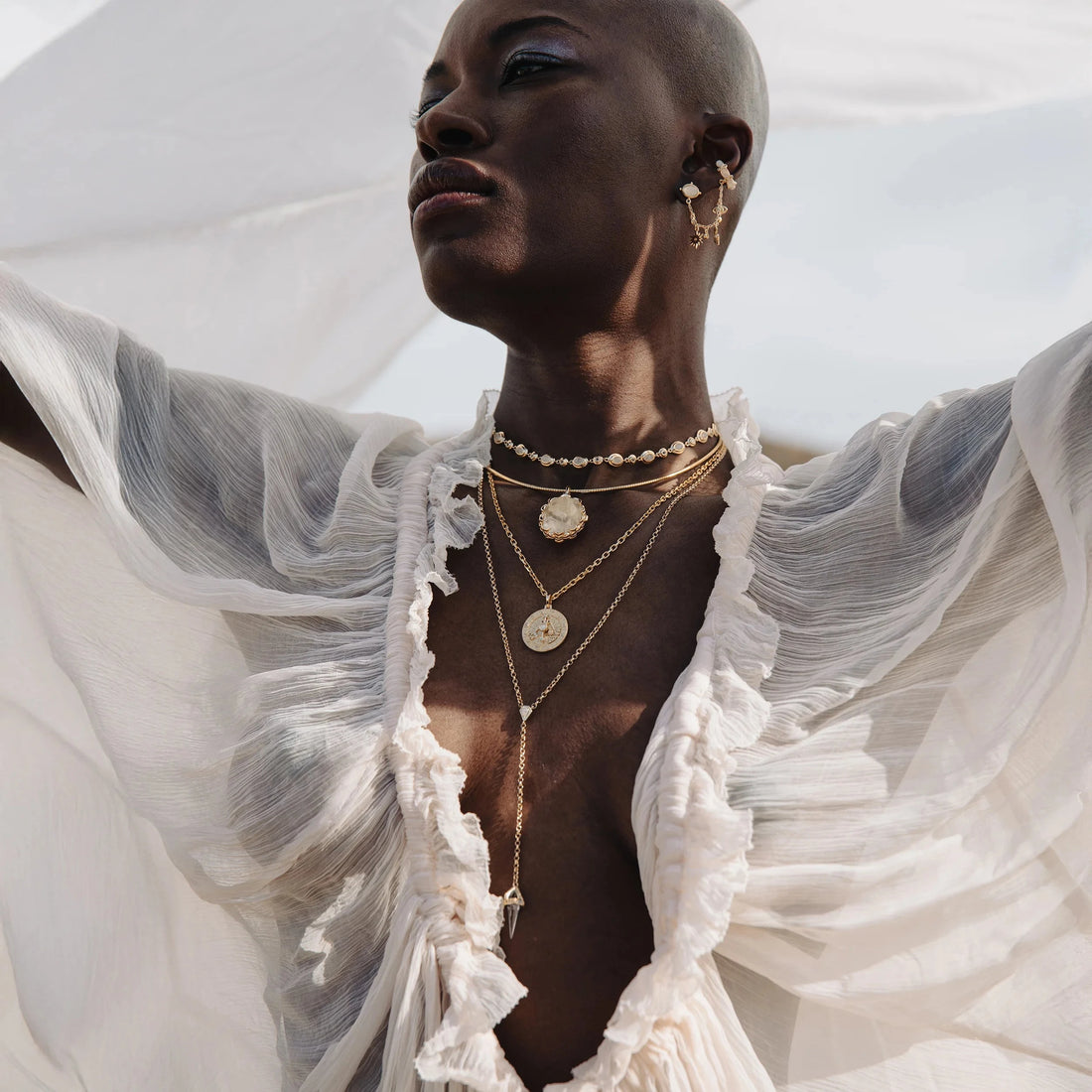 Awe Inspired Necklaces Oracle Crystal Pendulum Lariat