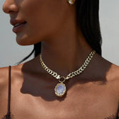 Awe Inspired Necklaces Oracle Locket Cuban Collector Set