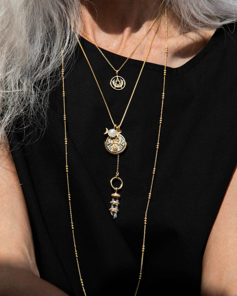 Awe Inspired Necklaces Orbit Chain