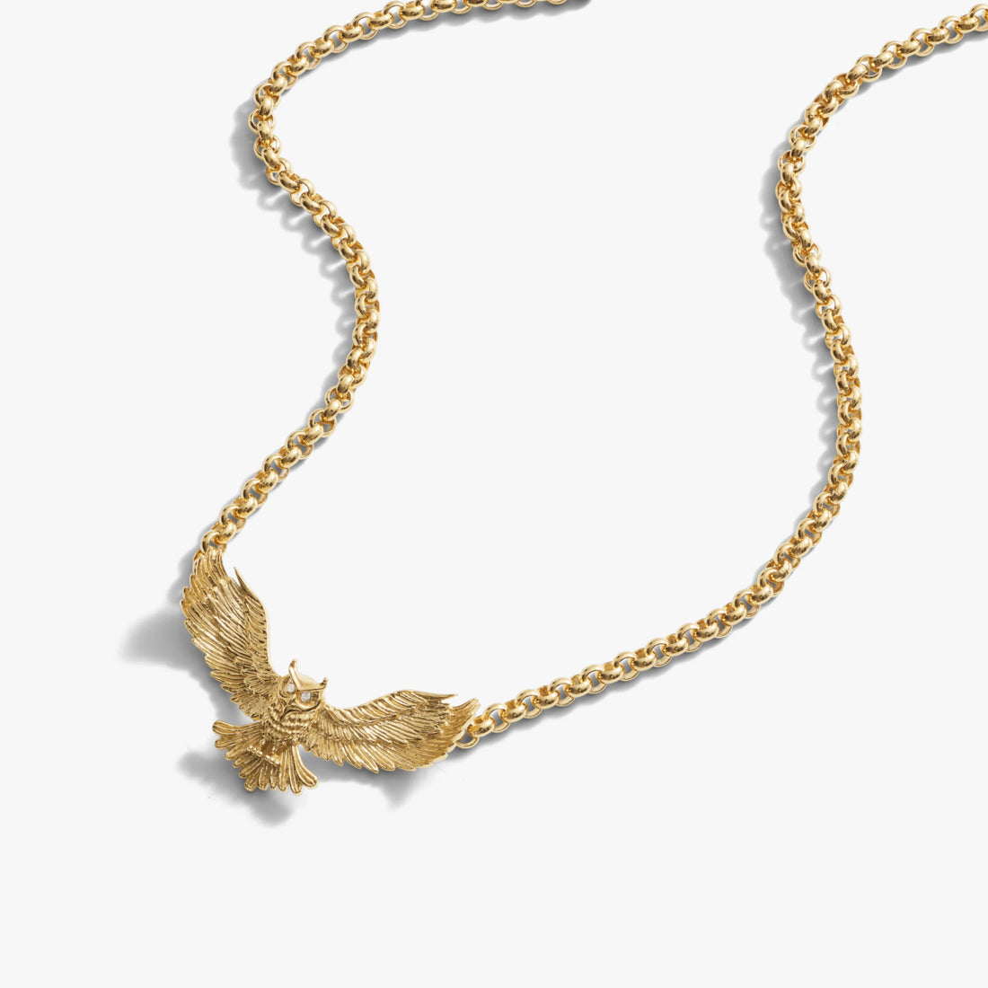 Awe Inspired Necklaces Owl Necklace