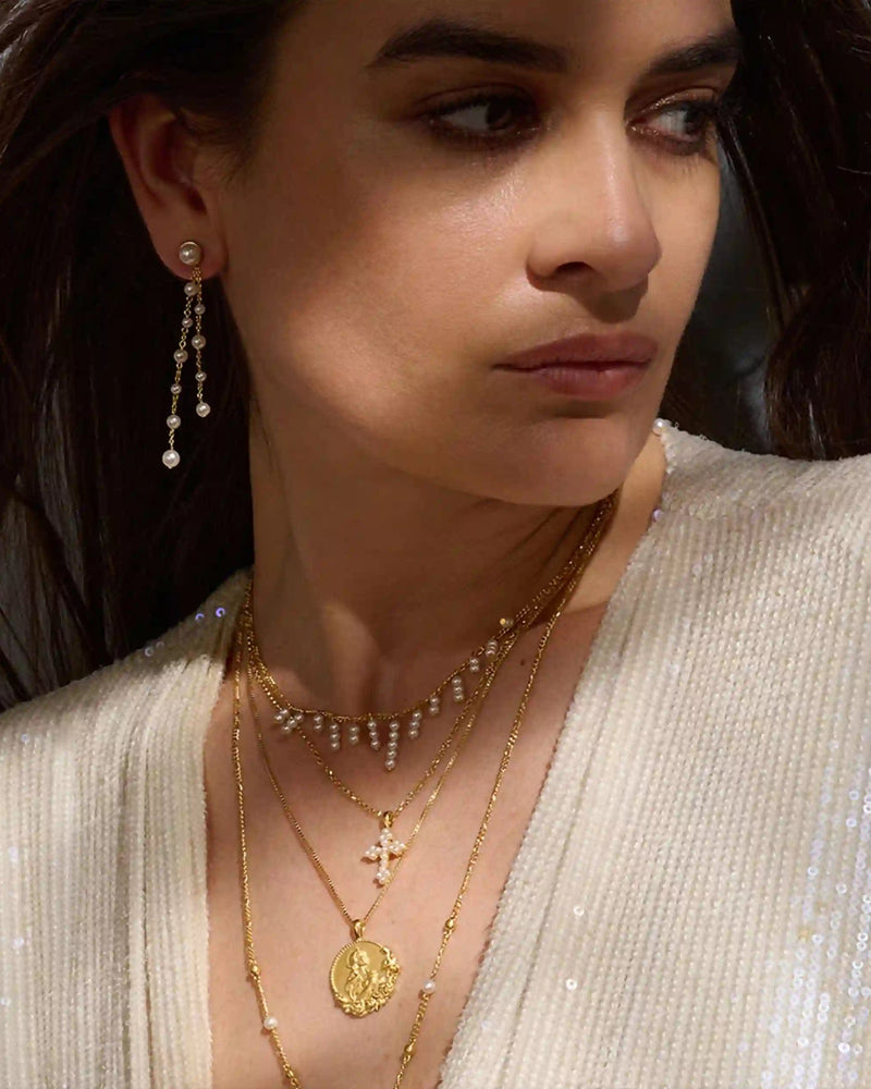 Awe Inspired Necklaces Pearl Shaker Strand Necklace