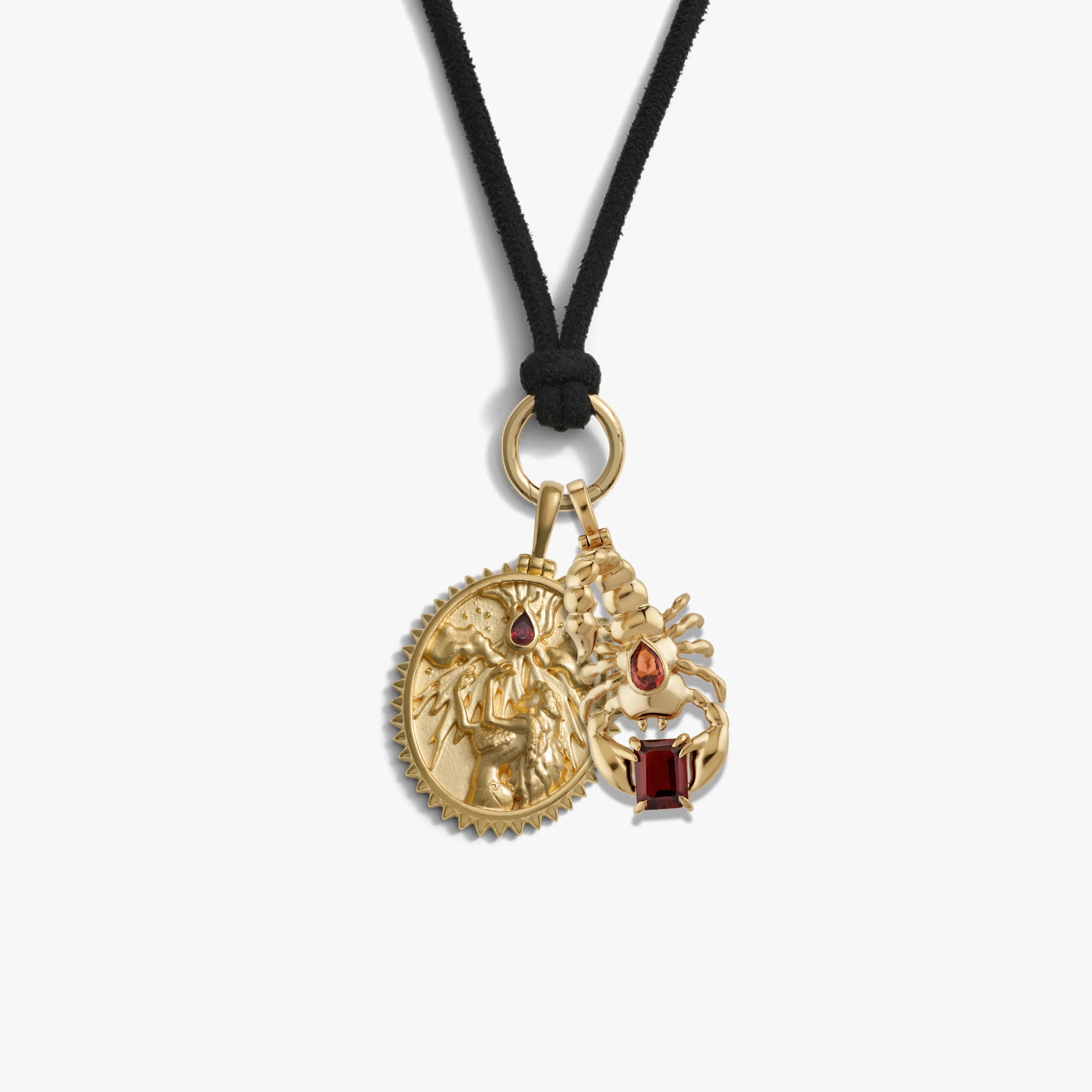 Awe Inspired Necklaces Pele Scorpion Cord Necklace Set