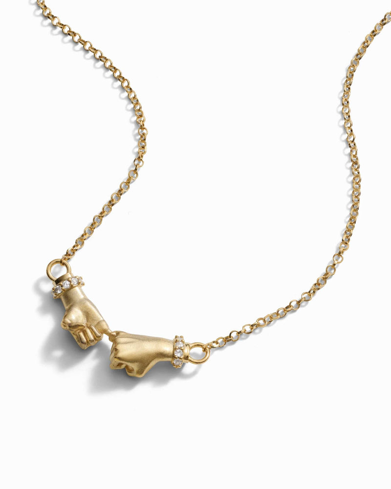 Awe Inspired Necklaces Pinky Promise Necklace