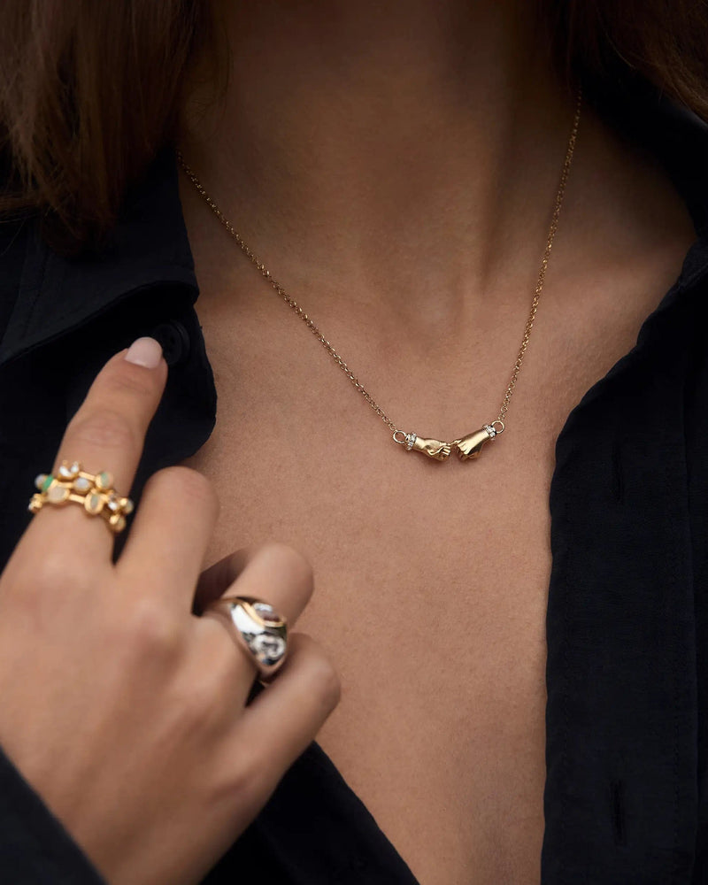 Awe Inspired Necklaces Pinky Promise Necklace