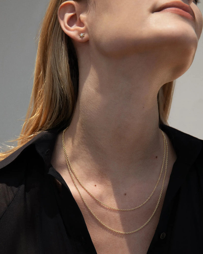 Awe Inspired Necklaces Rolo Chain 040