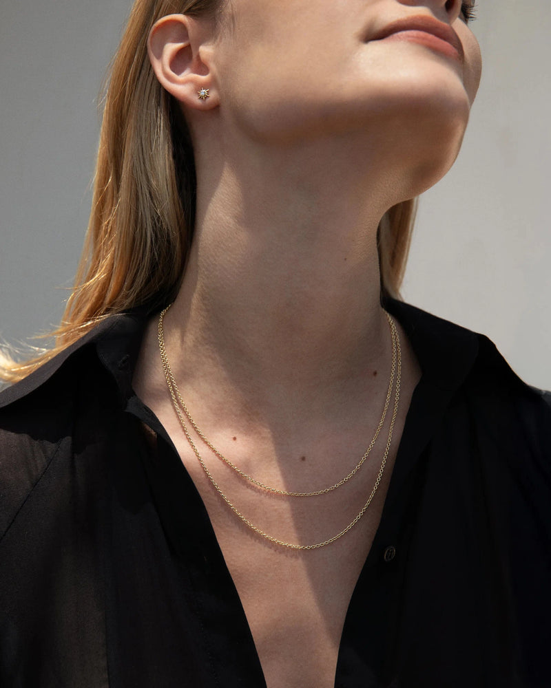 Awe Inspired Necklaces Rolo Chain 050