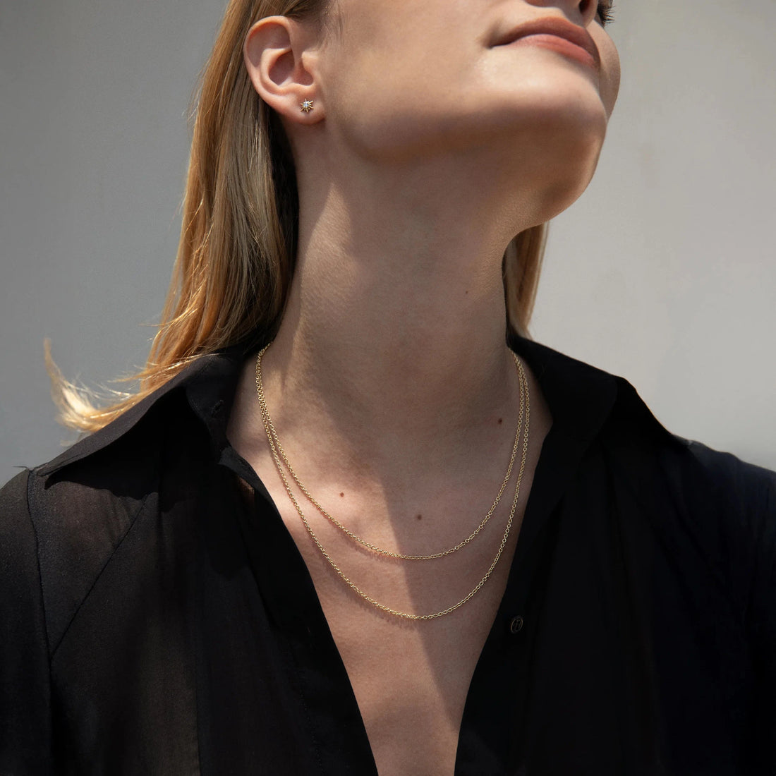 Awe Inspired Necklaces Rolo Chain 050