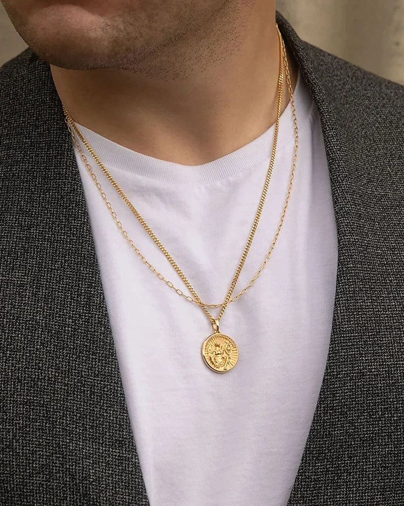 Awe Inspired Necklaces Saturn Chain Necklace