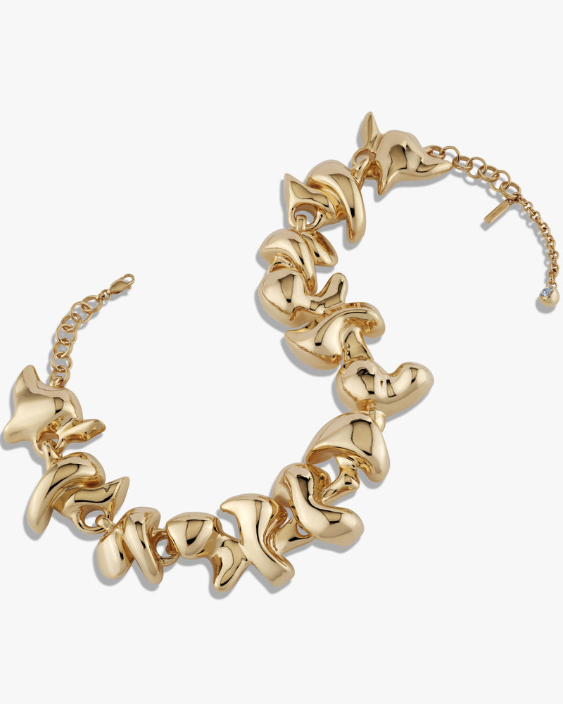 Awe Inspired Necklaces Sculpted Bloom Collar