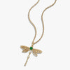 Awe Inspired Necklaces Secret Forest Dragonfly Necklace