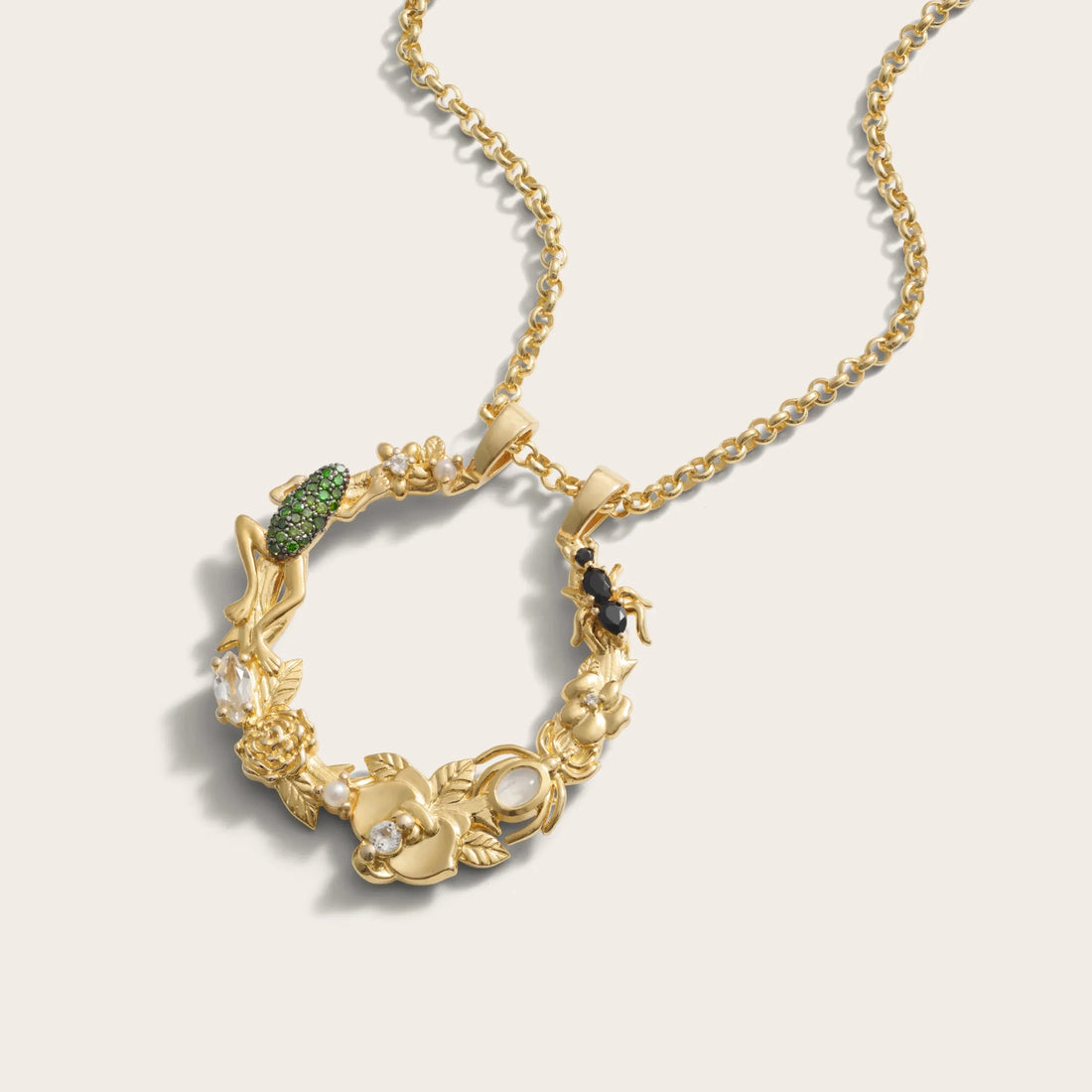 Awe Inspired Necklaces Secret Forest Halo Necklace