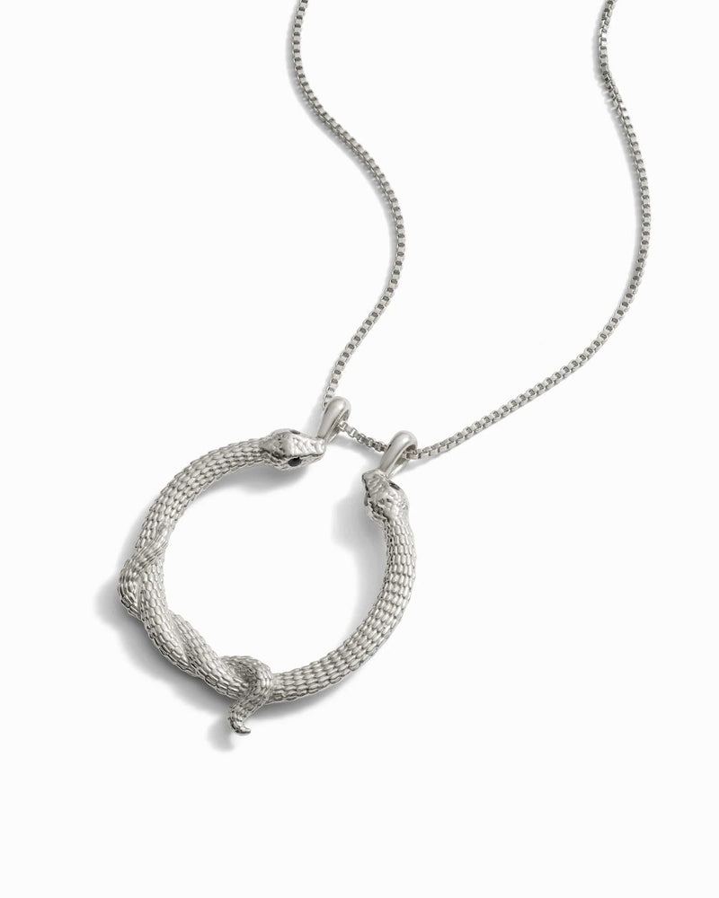 Awe Inspired Necklaces Snake Goddess Halo Necklace