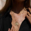 Awe Inspired Necklaces Snake Goddess Halo Necklace