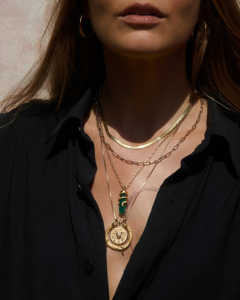 Awe Inspired Necklaces Snake in the Grass Necklace Set