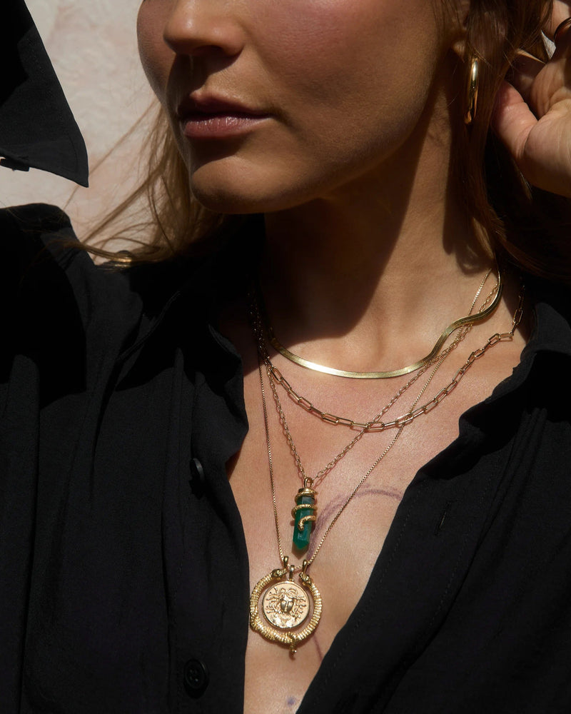 Awe Inspired Necklaces Snake in the Grass Necklace Set