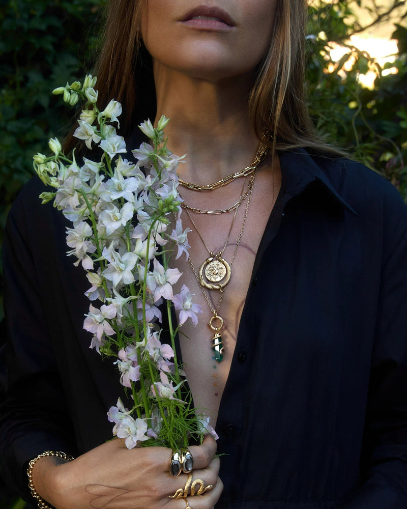 Awe Inspired Necklaces Snake in the Grass Necklace Set