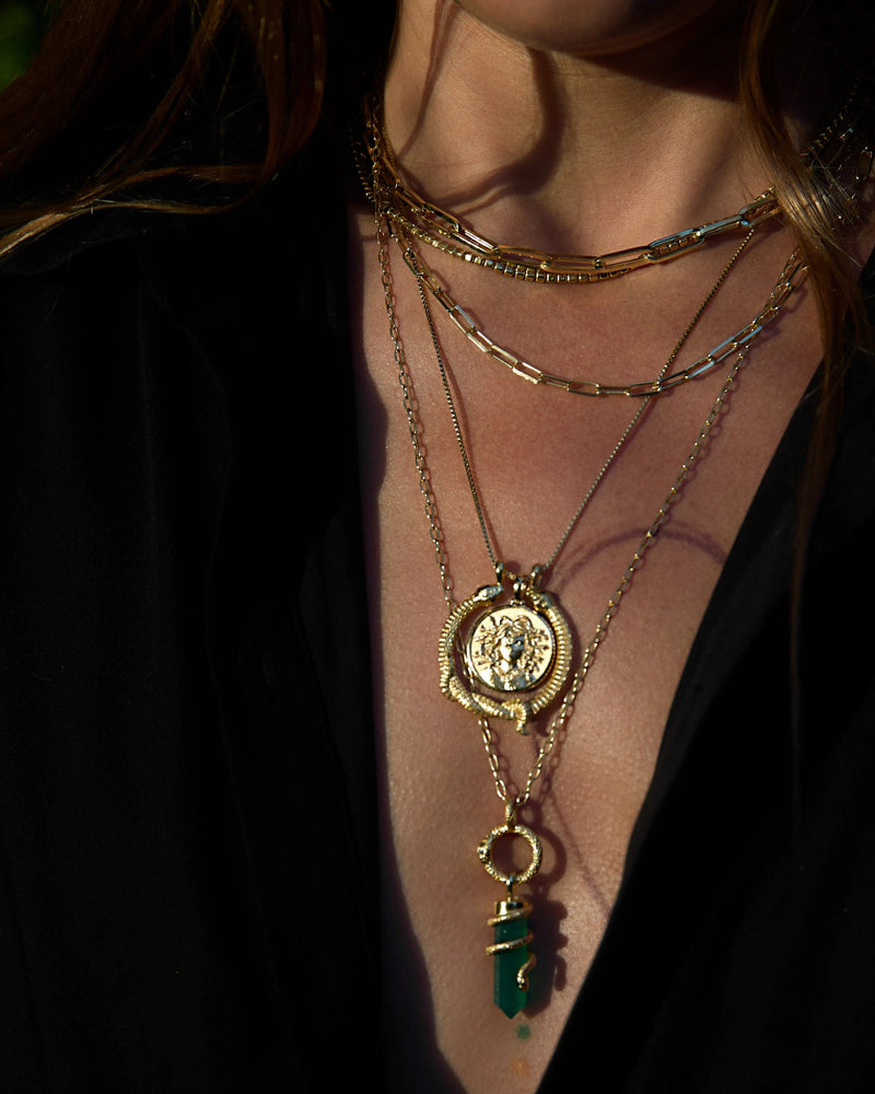 Awe Inspired Necklaces Snake in the Grass Necklace Set