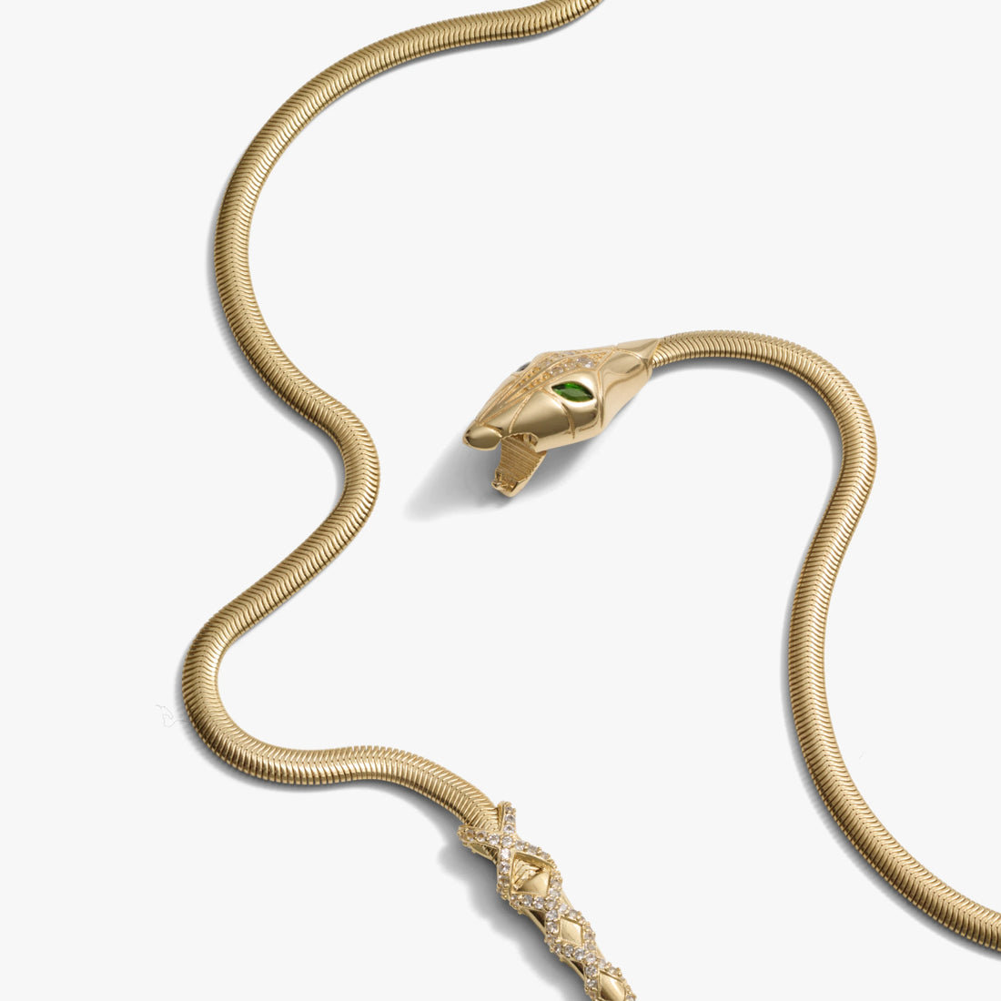 Awe Inspired Necklaces Snake Lariat