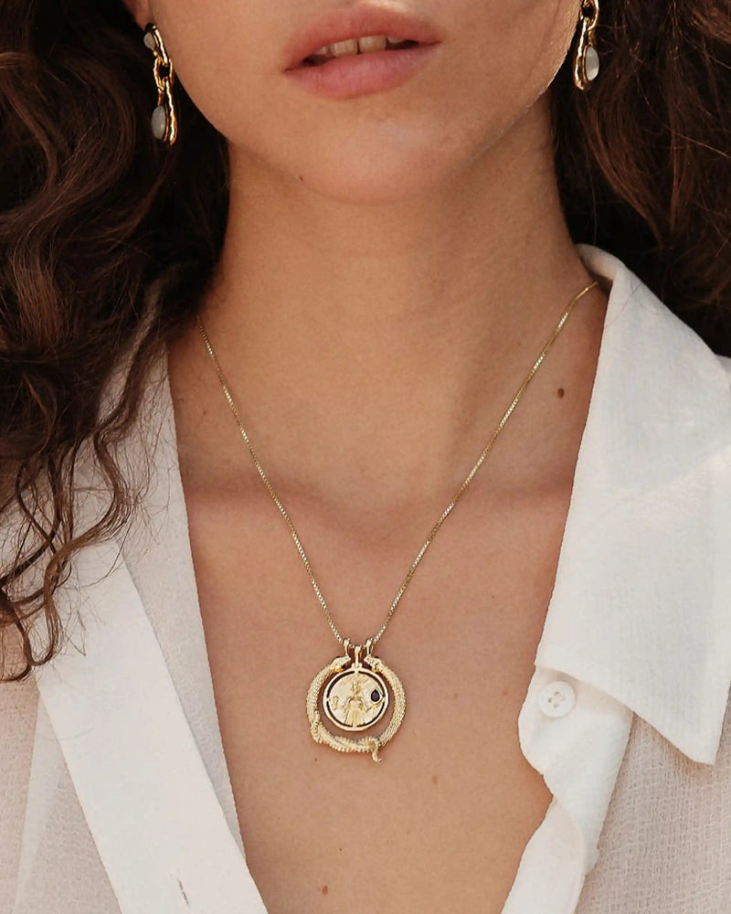 Awe Inspired Necklaces Special Edition Persephone + Snake Halo Set
