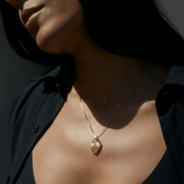 Awe Inspired Necklaces Spiked Heart Necklace